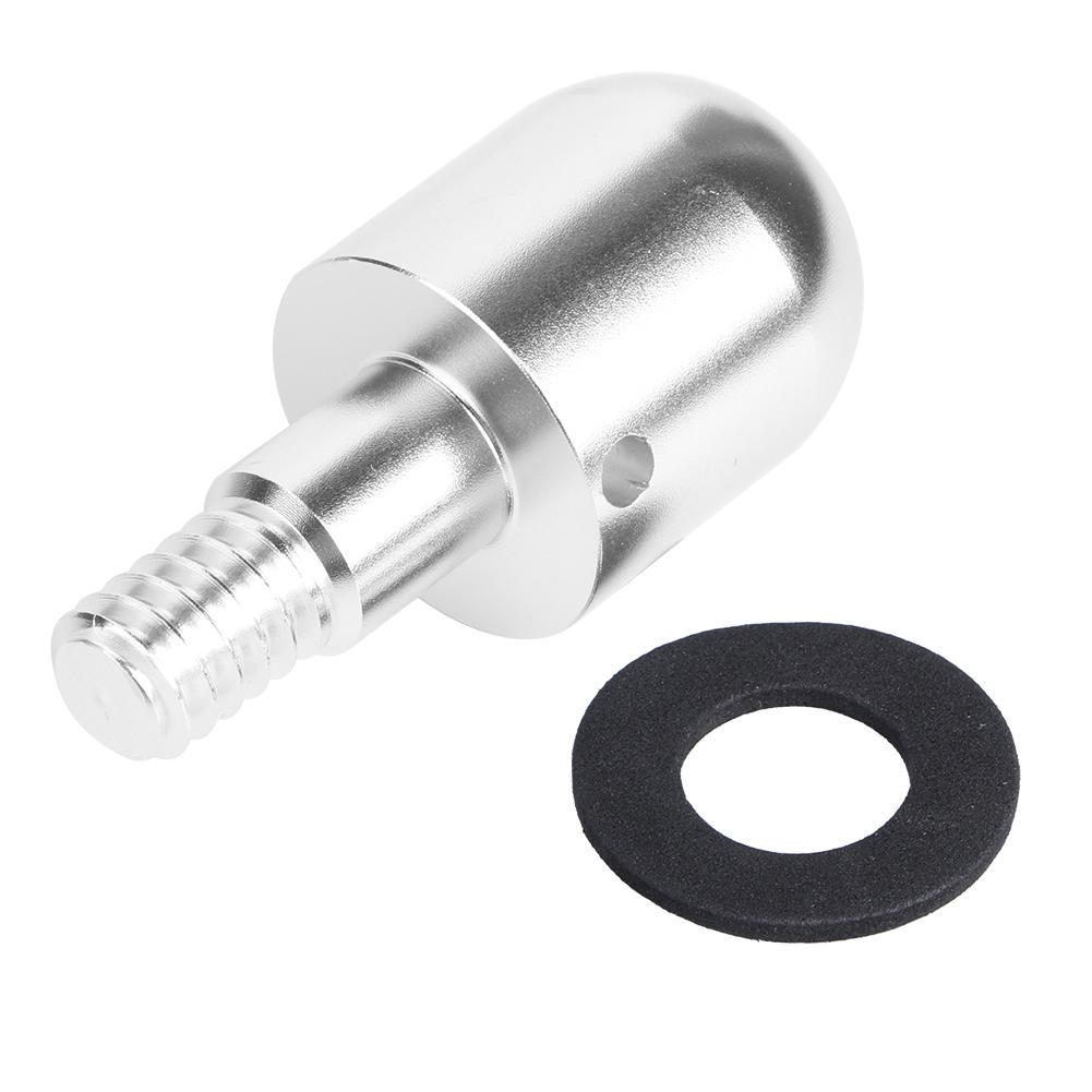 Car Front Bumper Round Nail Guard Anti Collision Protector Fit for Benz SmartSilver