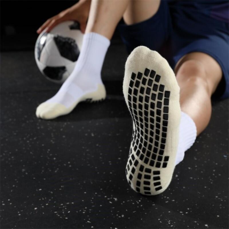 Non-slip health, hiking, futsal, soccer, sports socks, Trusocks 4-Non-slip socks-fluorescent