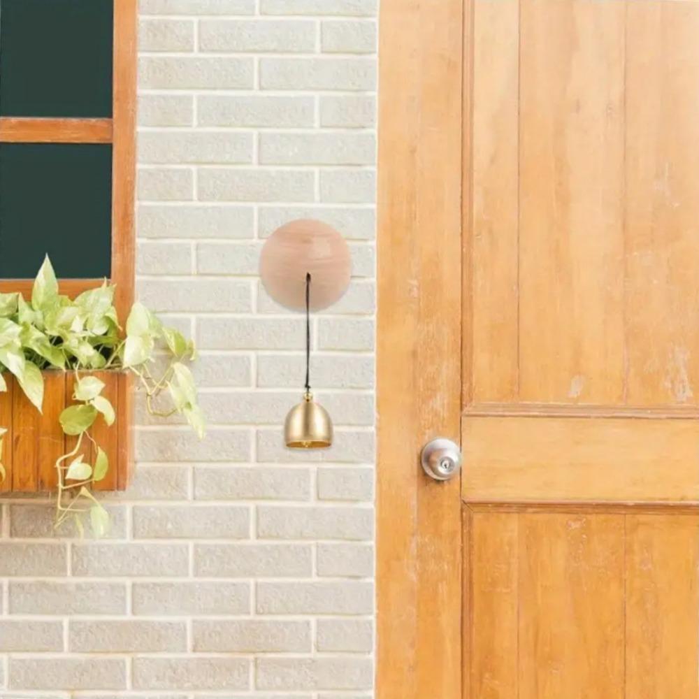 Messingglocke Windspiel Heimdeko Türklingel Klang für Draußen Türglocke Glocken für Tür Ladenbesitzerglocke Eingangsklang Heimwindspiel