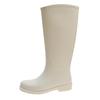 Tall Tube Fashion Rain Shoes Women's Water Boots Color Matching New Outer Wear Rain Boots Women's Adult Long Boots Waterproof Glue Shoes