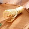 Handmade Golden Bamboo Matcha Whiskey, Traditional Japanese Matcha Blender - Tea Set Made from Durable and Sustainable Organic B