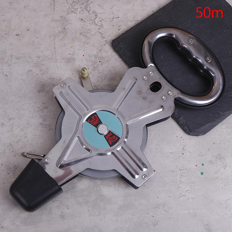 

Рулетка из нержавеющей стали 50M/30M - портативная выдвижная линейка для строительства и инженерного измерительного инструмента as the picrture