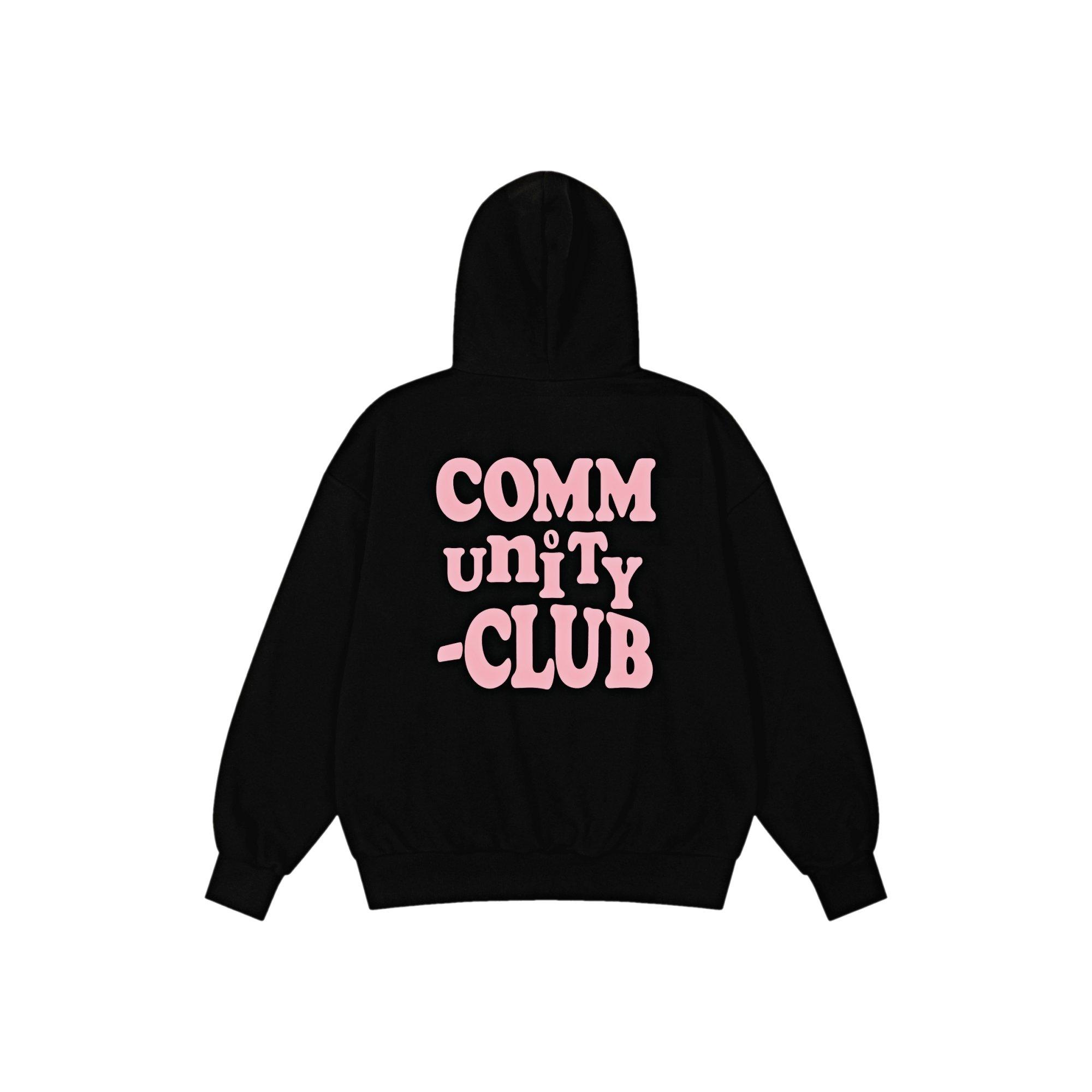 Community Club Unity Logo Hoodie Ver2 (Black) L