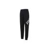 Anta Letter Print Warm Loose Cuff Sports Pants Men Bottoms Black 152141308-1
