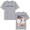 More Boy Kissing Heated Rivalry Doublesided Print Tshirt Unisex Women Fashion Harajuku Tee Cotton Oversized Casual Tshirt Unisex