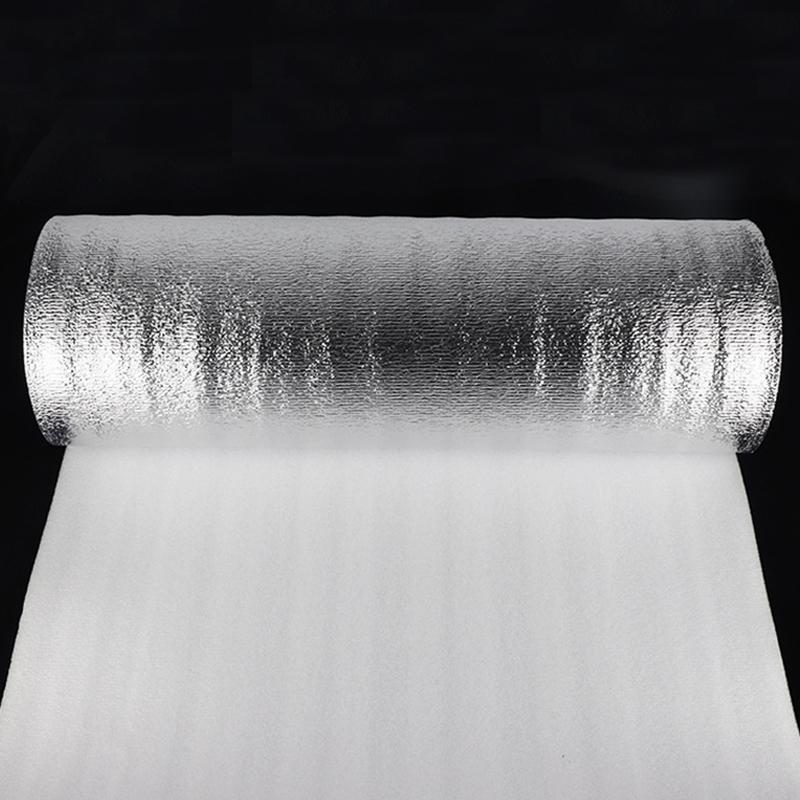1Roll Insulation Freely Customized Thermal Various Purposes Freshness of Food Practical Aluminum Foil Car Insulation 2MM