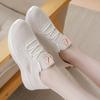 Fashion Spring White Casual Shoes Breathable Non-slip Walking Sneakers Women Shoes Outdoor 2025 Comfortable Fashion Lace Up Running Shoe