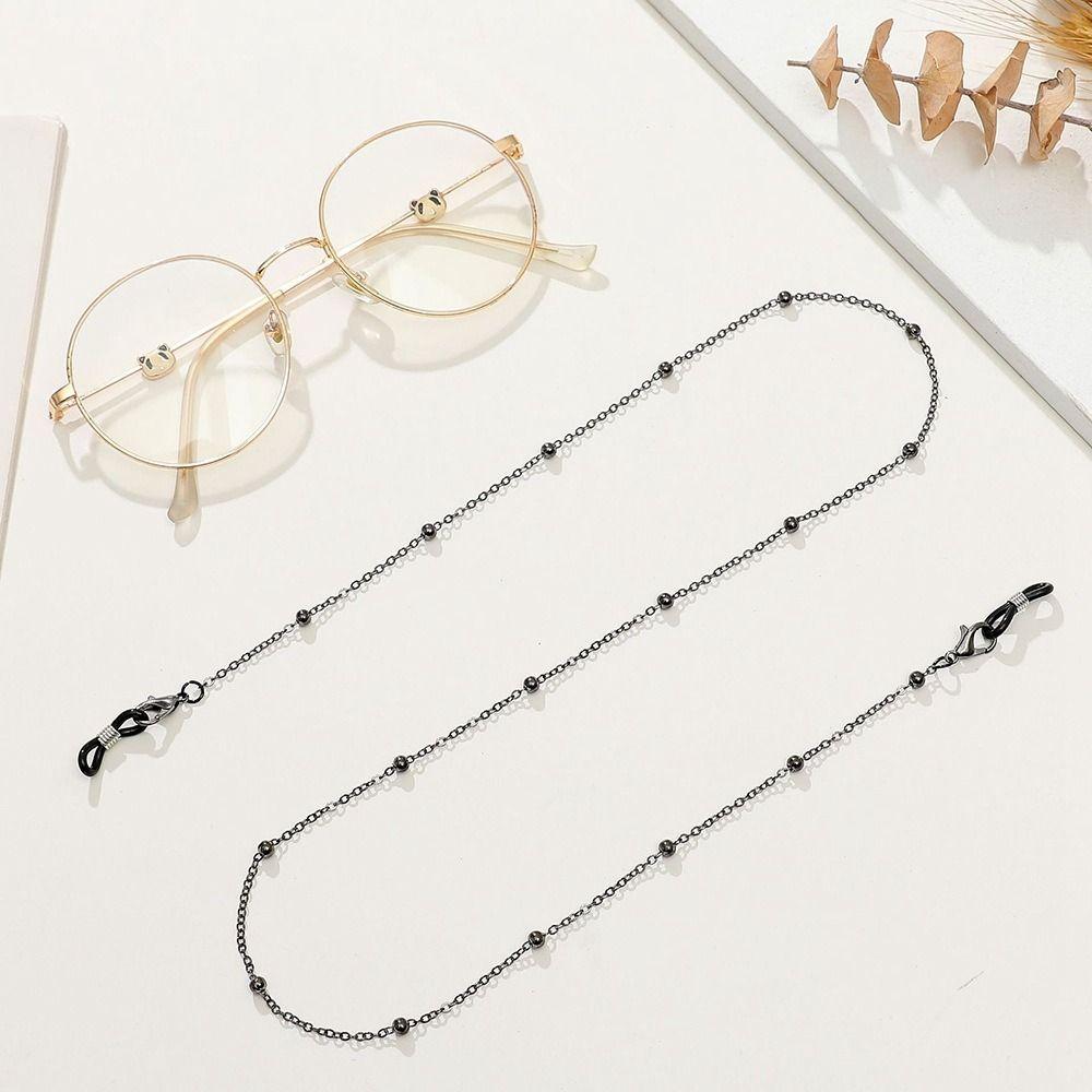 Beads Chain Anti-lost Mask Lanyard Spectacle Cord Sunglasses Chains Metal Glasses Chain Mask Chain