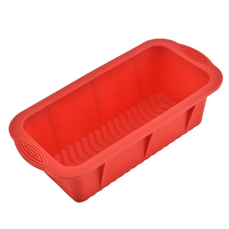 Rectangular Silicone Mold Baking Tools Candy Toast Mould Easter Bread Baking Tool DIY Kitchen Supplies Cake Bakeware Pan