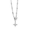 Simple And Small Rhinestone Star Flower Collarbone Chain Female Mini Exquisite High-End Cold Wind Necklace