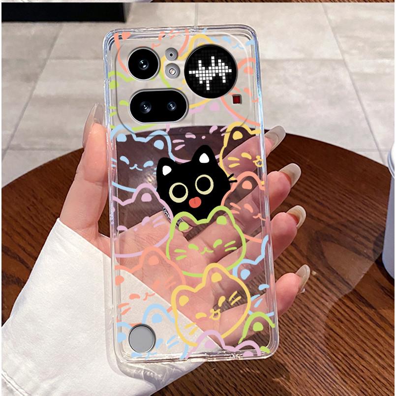 Für Nothing Phone 4a Pro Hülle Klar Luxus Niedlich Liebes Hase Lustig TPU Weiches Silikon Rückseite Für Nothing Phone4A Pro Gehäuse
