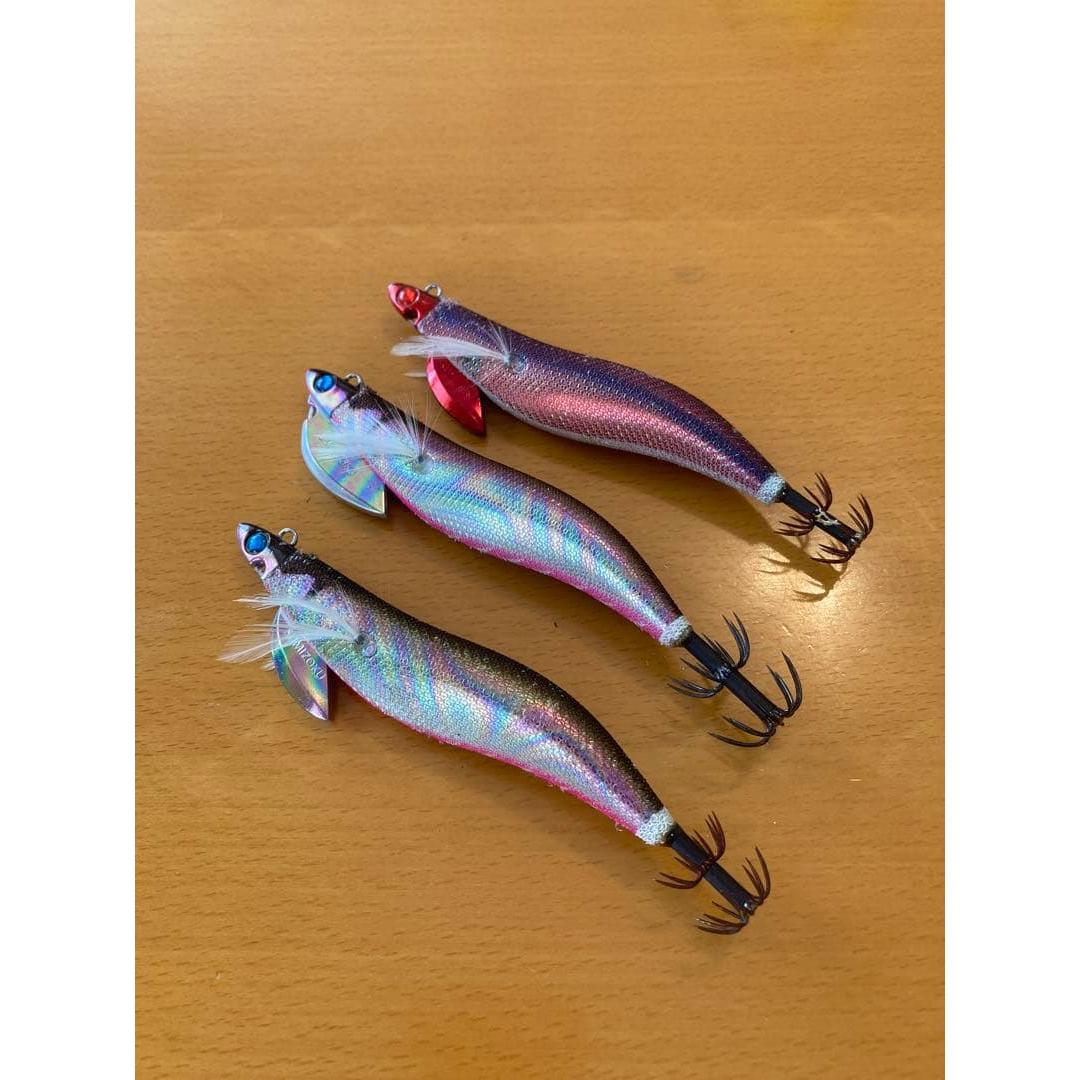 Used Tip Run Tip Egging Set of 3 SUMIZOKU Squid Fishing
