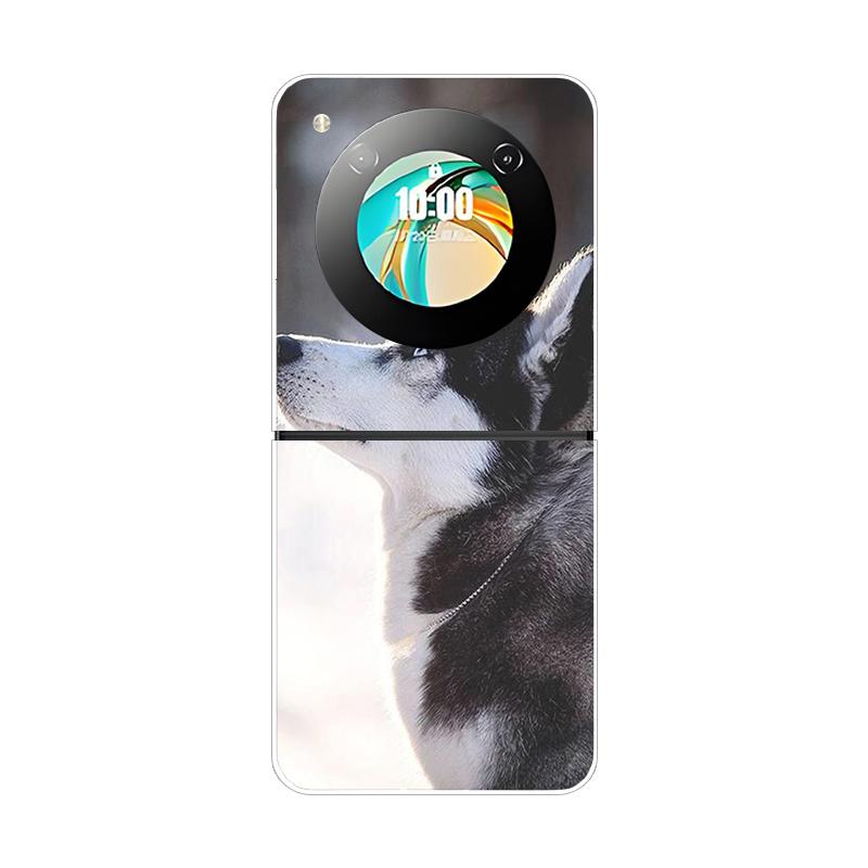 Pevný PC kryt pre ZTE Nubia Flip 2 Nárazuvzdorné puzdrá na telefón pre ZTE Libero Flip 2 5G Zadný priehľadný kryt Flip2 Coque Funda