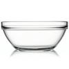 Glass salad bowl 26 cm, 3.6 l