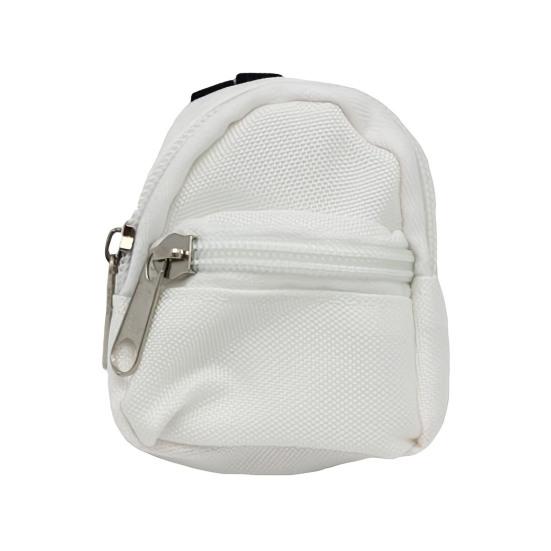 Mini Backpack Coin Purse, Scratch Resistant Zippered Compartment Keychain Bag, Waterproof Oxford Cloth Earphone Case