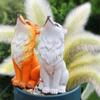 Cute Animal Sculpture Toys Resin Crafts Garden Animal Statue Car Interior Ornament
