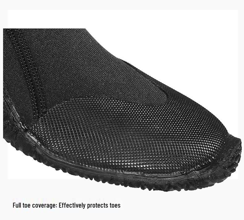 3mm Low-Cut Non-Slip Diving Boots - Unisex Scratch-Resistant Wading Shoes for Beach, Surfing, & Creek Activities