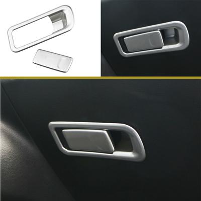 2 Teile/satz Auto Copilot Handschuhfach Türgriff Abdeckung Trim für Jeep Renegade 2014-Kompass 2016-LHD