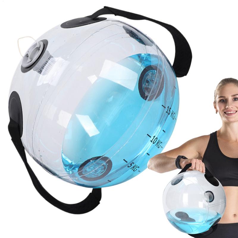 Aqua Bags for Workout Adjustable Water Training Bag 15kg Adjustable Inflatable Water Power Bags Fitness Body Building Aqua ball