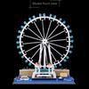 Wange Micro Blocks Ferris Wheel Devil's Eye Building Toy, Compatible with Lego