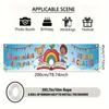 Welcome Back To School Birthday Yard Banner 17x78in, Outdoor Party Decoration Garden Fence