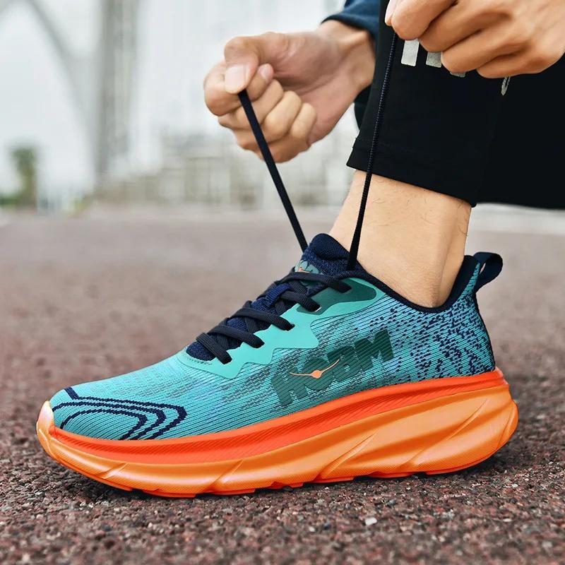 Hoka Outdoor Casual Leichte Laufschuhe Für Männer Und Frauen Atmungsaktive Sportschuhe Zum Klettern Stoßdämpfung Sneakers