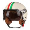 New Open Face 3/4 Motorcycle Helmet Retro Motorbike Helmets Vintage Chopper Capacete De Moto Bike Scooter With For Men Women DOT