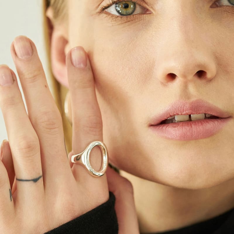 LECLAT ESSENTIEL RING SILVER/VERMEIL