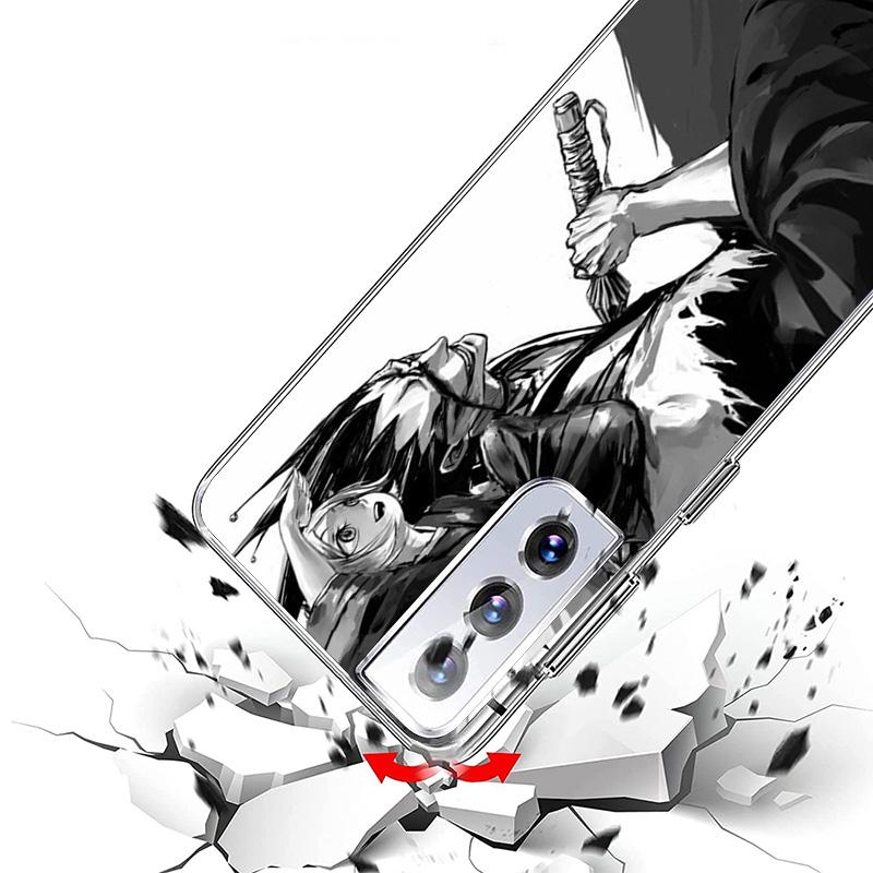 Bleach Zaraki Kenpachi Phone Case For Samsung Galaxy S26 Ultra S23 S24 S25 Edge S20 FE S21 S22 Plus Soft Print Shell Cover Funda
