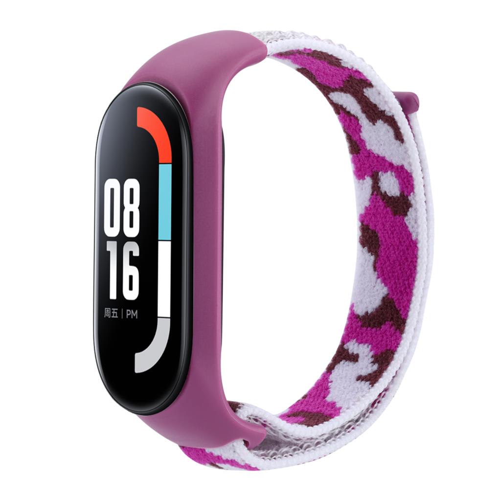 Bracelet for Mi Band 7 6 Strap Nylon Sport Loop Watch Belt Pulsera Correa Mi Band 4 Wristband for Xiaomi Mi Band 5 4 3 Bracelet