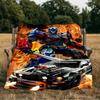 Trans-formers Blanket Flannel Throw for Sofa, Indoor, Camping, Living Room, Office, Chair, And Bed Soft Birthday Gift