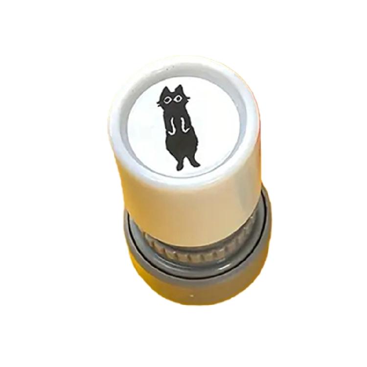 Lovely Cartoon Stamp with Black Cats Design Lightweight for Convenient Portability Everyday Use