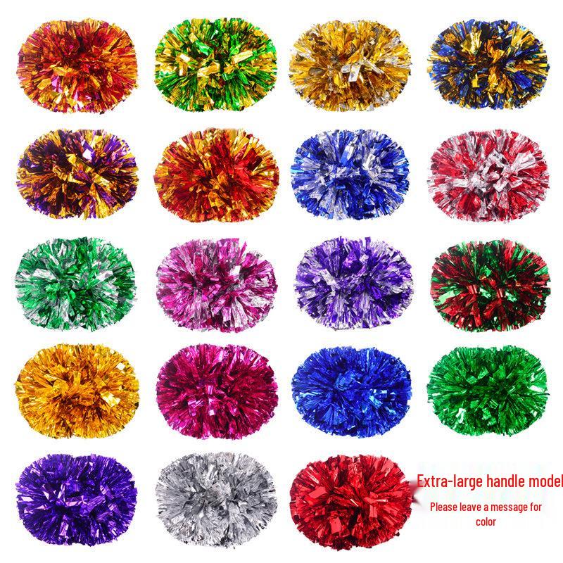 Handheld Cheerleading Pom Poms & Dance Performance Flowers