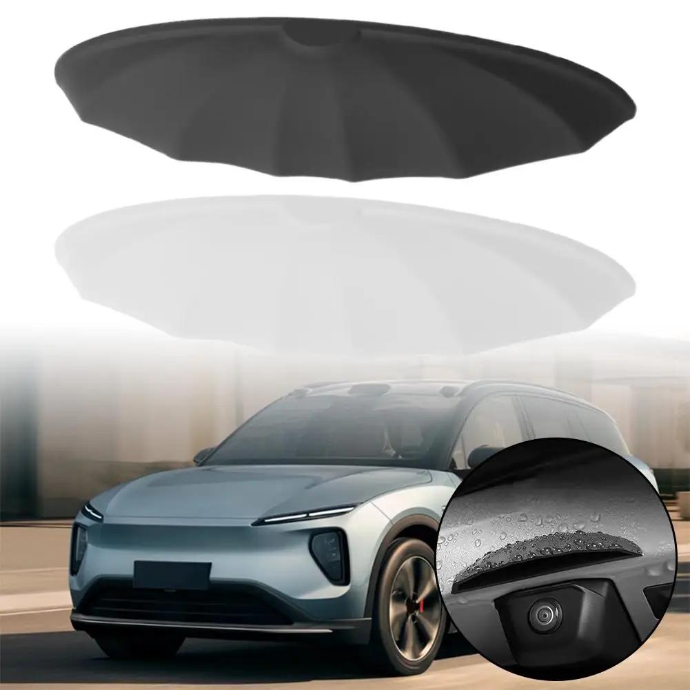 Car Rear Camera Rain Cover Silicone Automobile Rear Camera Rain Shield Anti-Rain Protection Cover Car Exterior Protective Frames