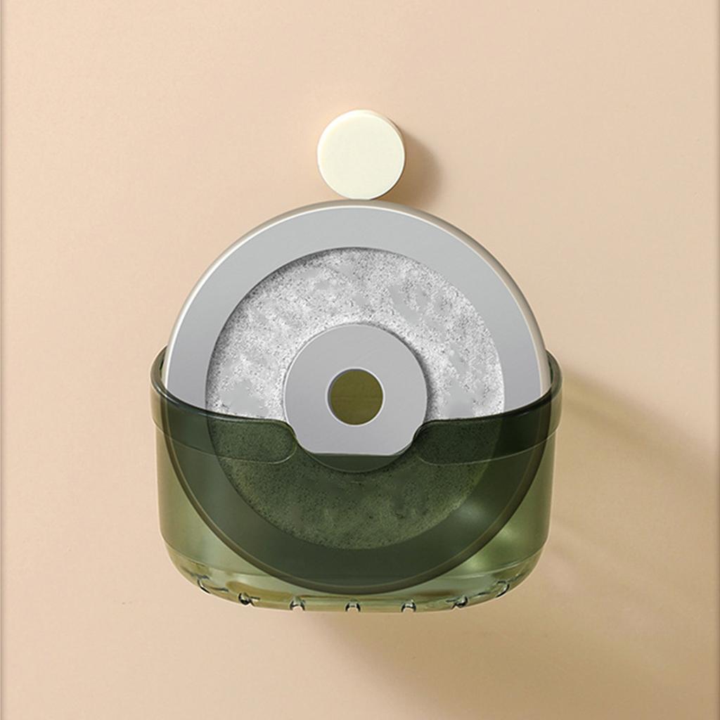 Wandbehangener Aufbewahrungskorb mit Bodenablaufloch Wandorganizer mit Haken für Küche Badezimmer