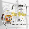 School Bus Driver Heart Gift - Christmas & Appreciation Acrylic Present