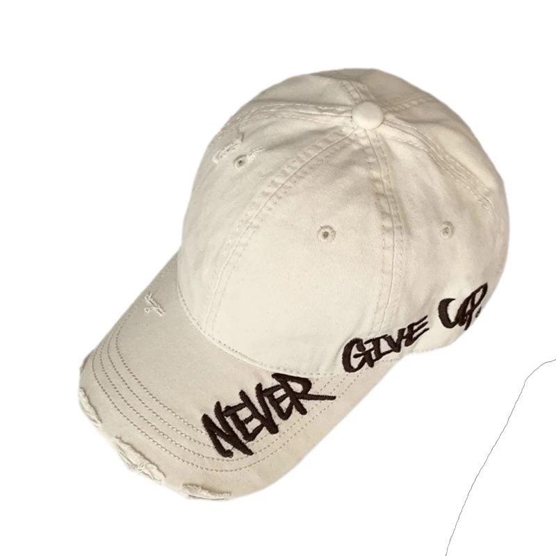 Couple Letter Embroidered Baseball Caps, His and Hers Matching Caps, Street Fashion Sunshade Hat