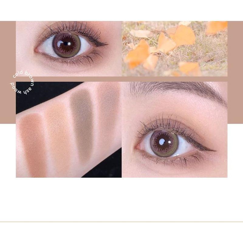 NOVO - Portable 4 Colours Eyeshadow Palette