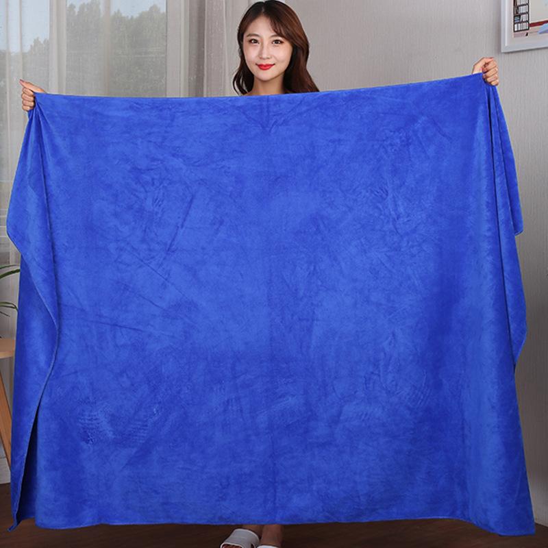 Super Large Microfiber Bath Towel,Soft, High Absorption And Quick-Drying, Sports, Travel, No Fading, Multi-Functional Use Grey