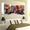 The Avengers 3d Wall Stickers Removable Kids Nursery Home Decor Mural Decal Art