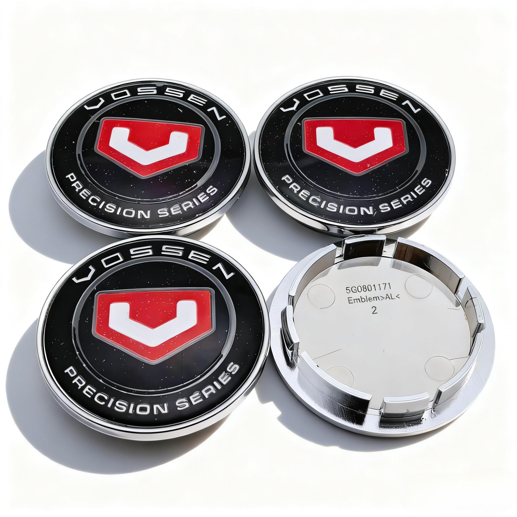 

4pcs VOSSEN Logo Emblem Car Wheel Center Caps 65MM Clips 56MM Wheels Hub Dust Cap Vossen Badge Rim Hubcaps Cover Car Accessories VOSSEN Badge&4pcs VVV65 Wheel Cap
