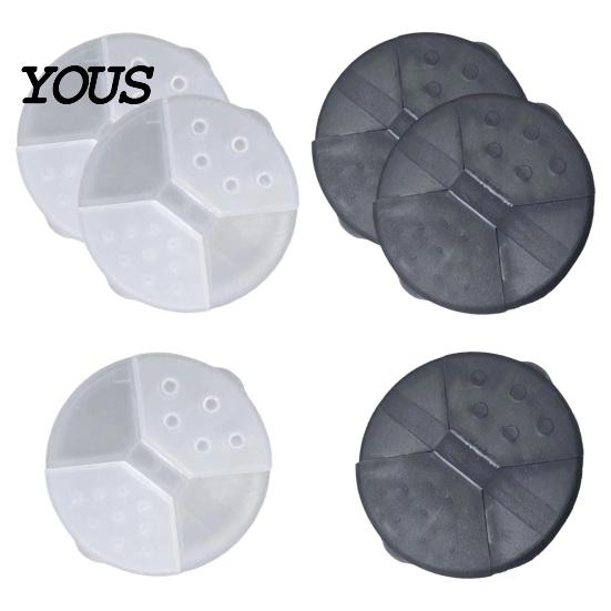 Outdoor Barbecue Jar Accessory Spice Shaker Lid for Oui Yogurt Jars, Reusable Plastic Kitchen Powder Dispenser Attachment Tops, Adjustable Shake