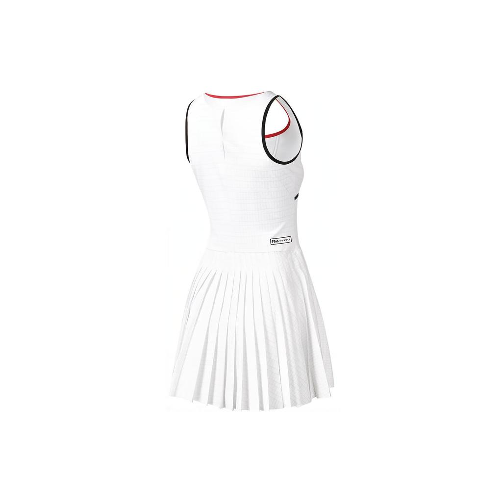 New FILA Sleeveless Dress Women's White A11W223301F-ZA