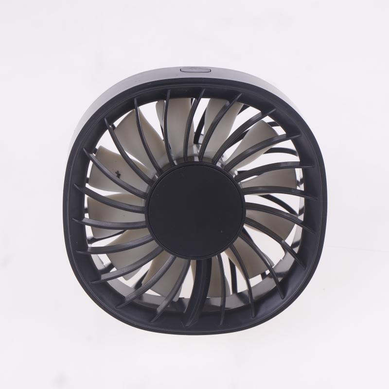 1 Piece 3 Speed Car Air Outlet Fan Usb Cooling Fan With Color Changing Light Car Rear Seat Heat Dissipation Car Accessories