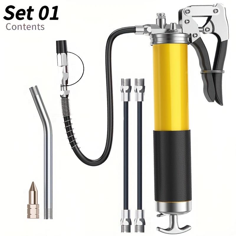 High-Pressure Pistol Grip Grease Gun - Labor-Saving Manual Tool