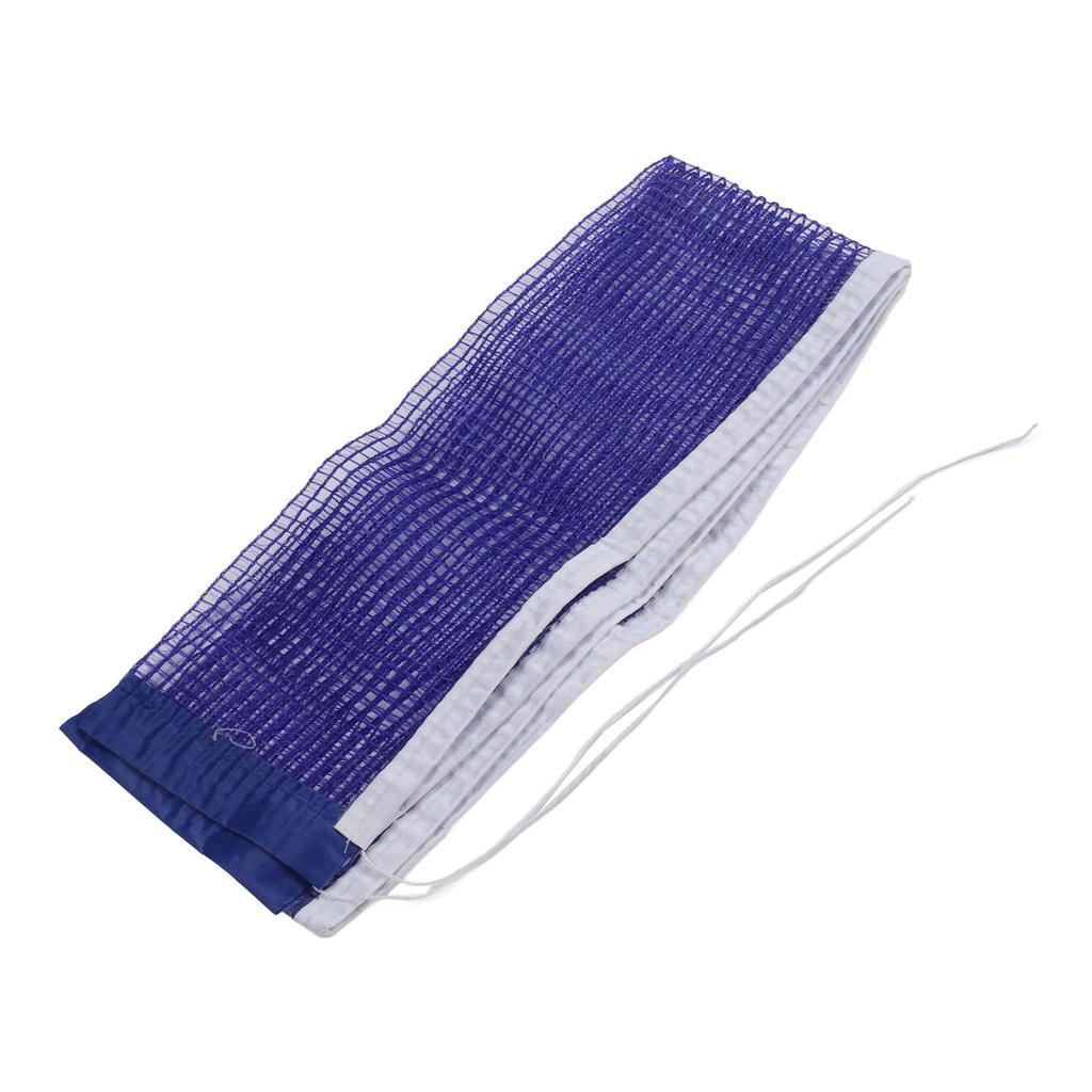 Tischtennisnetz für Kinder und Erwachsene, 180 cm Länge, 15 cm Höhe, blaues Tischtennisnetz mit 2 Halterungen