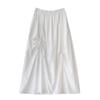 Summertime New Pleated Design Bow Straps Fashionable Personality Skirt Women