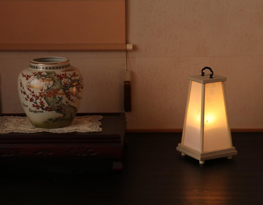 Bon Festival Lantern, Jingasa (Jingasa), Cordless LED, Modern, Bon Festival Lantern, First Bon Festival, New Bon Festival