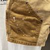 Men Loose-fit Straight-leg Casual Shorts Graffiti Style Design Half-pants