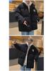 Unisex Corduroy Stand Collar Thick Cotton Jacket - Trendy Winter Coat for Couples